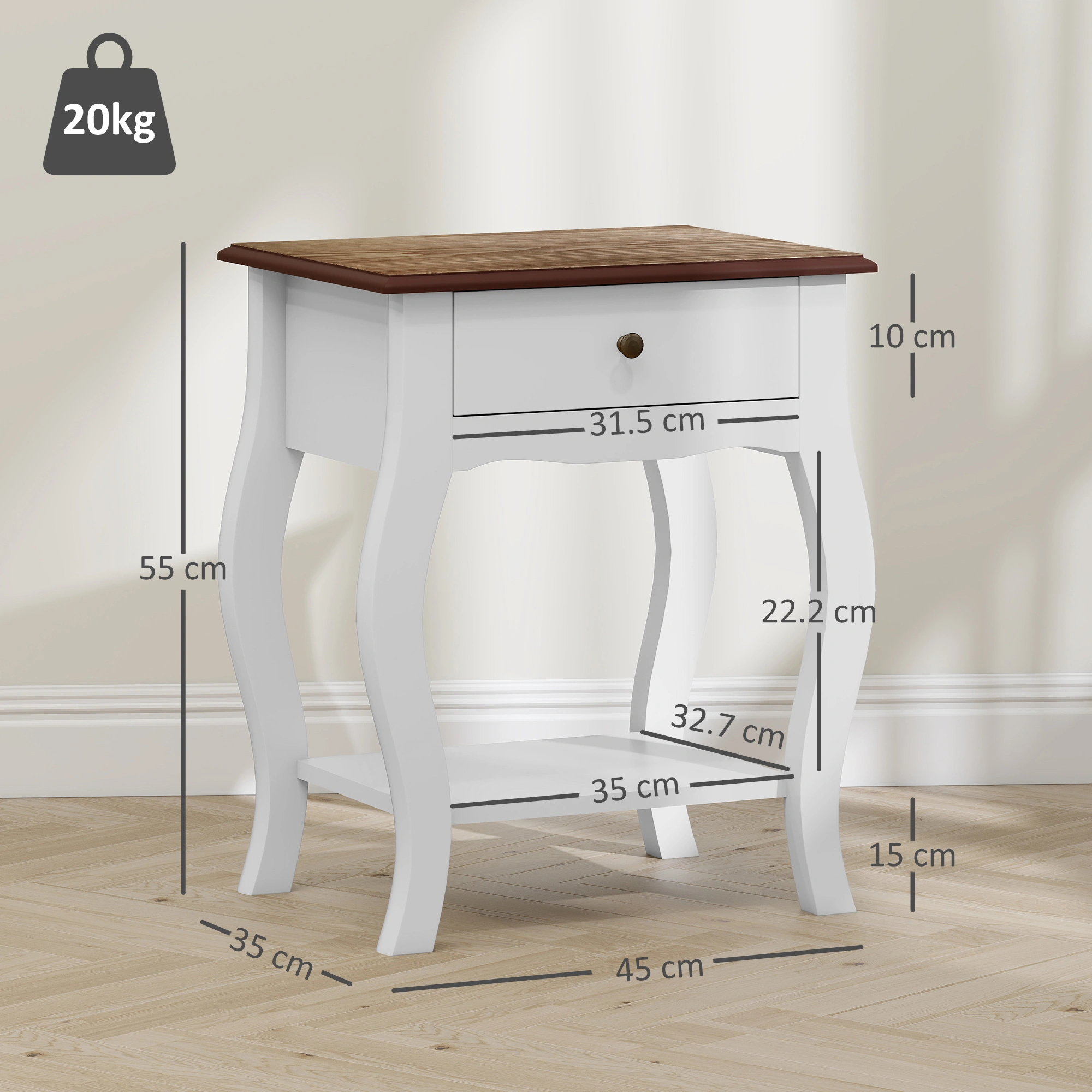 Bedside Tables for Bedroom Storage view 4