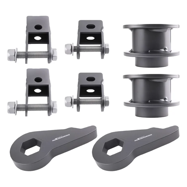 Adjustable Front 1-3" Rear 2" Lift Kit FIT For GMC Chevy 2000-2006 SUV 2WD 4WD view 5
