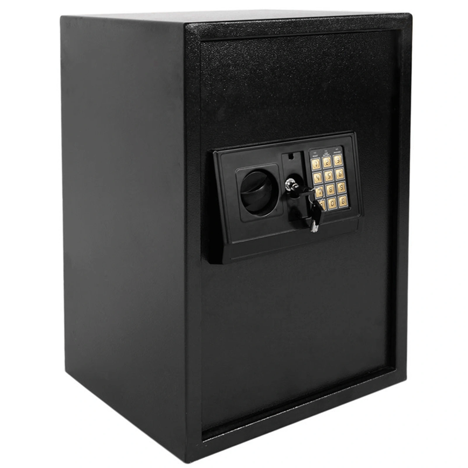 E50EA Electronic Password Steel Safe Box for Home - Black view 3
