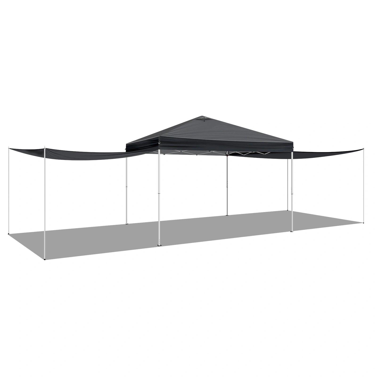 10x10FT pop up Canopy Tent with 2 sidewalls, Outdoor Canopy Tent for Parties view 6