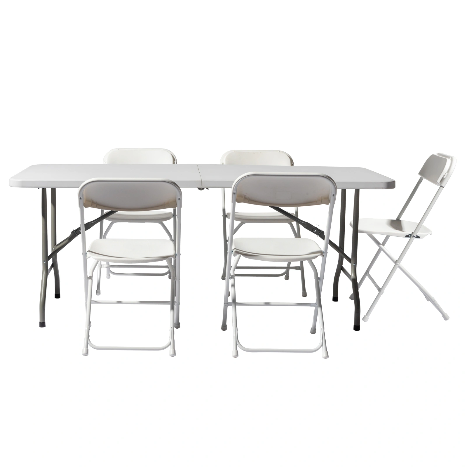 6' Folding Table Portable Plastic Indoor Outdoor Picnic Party Dining Camping Tables view 9