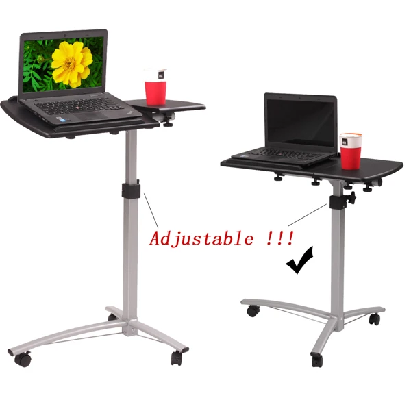Home Use Multifunctional Lifting Computer Desk Black view 6