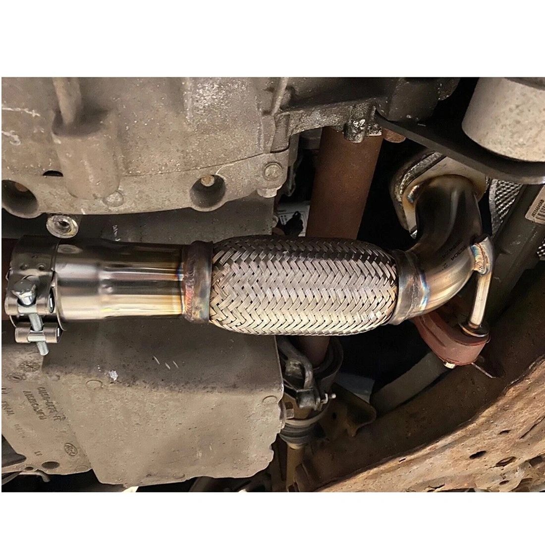 Exhaust Flex Pipe Replacement Kit for Ford Fiesta 2008-2016 1.0 Ecoboost MK7 MK7.5 view 2