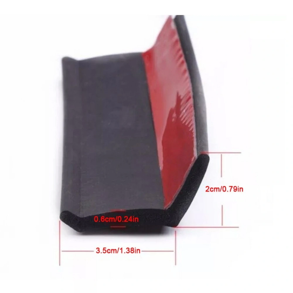 5m Garage Door Bottom Weather Stripping Rubber Seal Strip Replacement Seal view 3