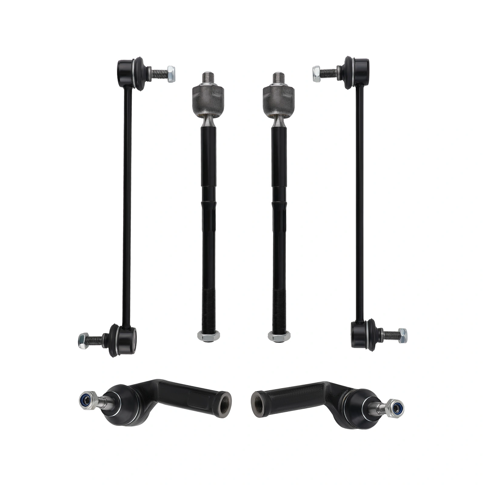 8x Front Lower Control Arm Ball Joints Sway Bars FIT For Ford Focus C-Max 2012-2018 view 2