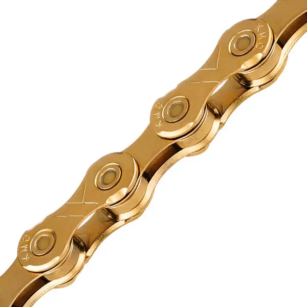 KMC X10SL 10-Speed X-Series Bicycle Chain | Compatible with Shimano, SRAM, Campagnolo and All Major Systems | Gold