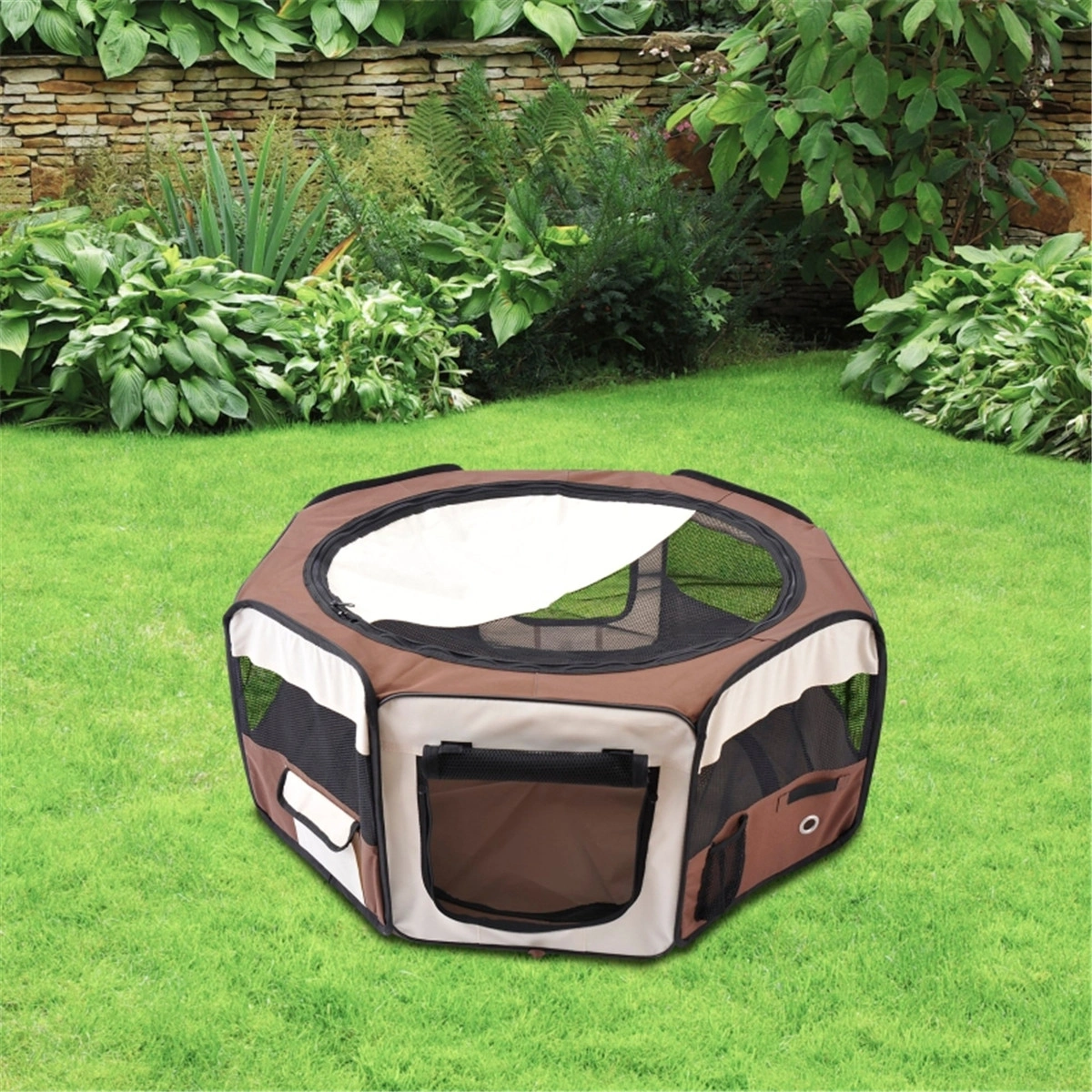 Pet Carrier Bag for Cats & Dogs - Portable Travel Soft Sided Crate with Airline Approved Design, Mesh Windows, Adjustable Shoulder Strap, Machine Washable, Fits Up to 15lb Pets