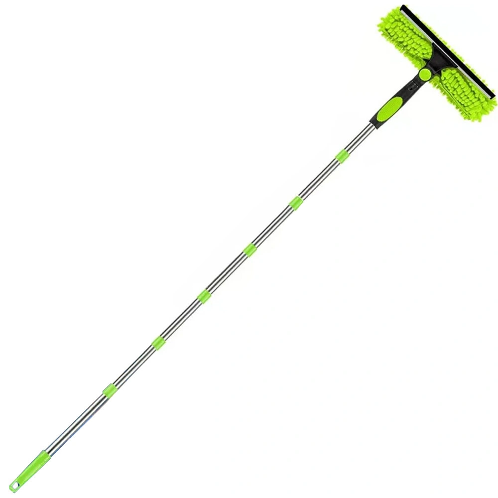 5M Telescopic Window Cleaner Squeegee - Extendable Pole for Glass & Gutter Cleaning UK view 3