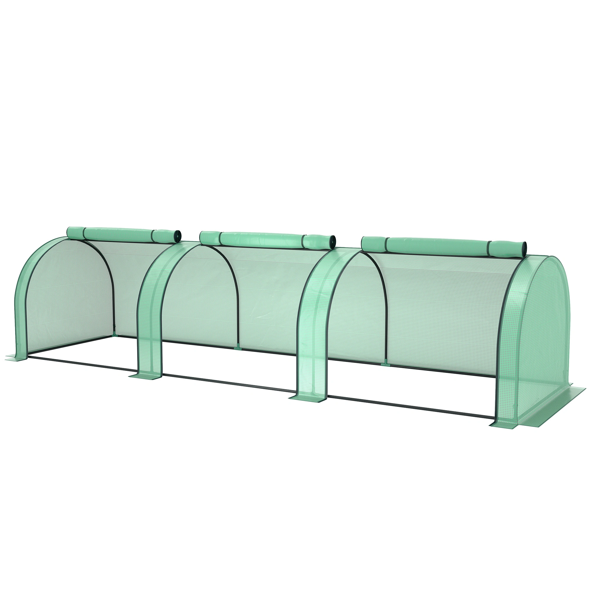 Mini Walk-in Greenhouse - Portable Outdoor Plant Protector with Ventilation & Easy Assembly view 3