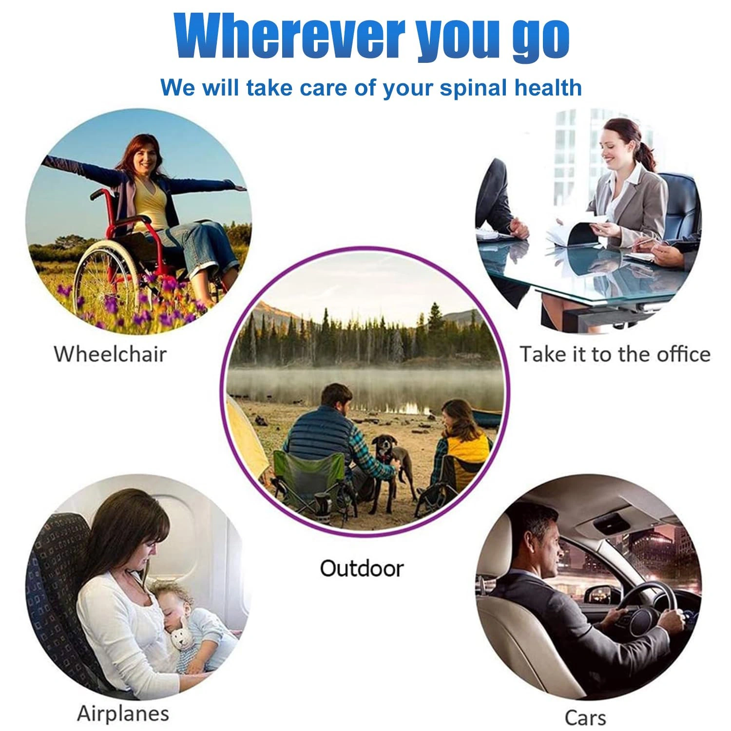 Cooling Honeycomb Gel Seat Cushion - Breathable Egg Chair Pad, Thick Foam Ergonomic Sitting Mat for Home Office view 4