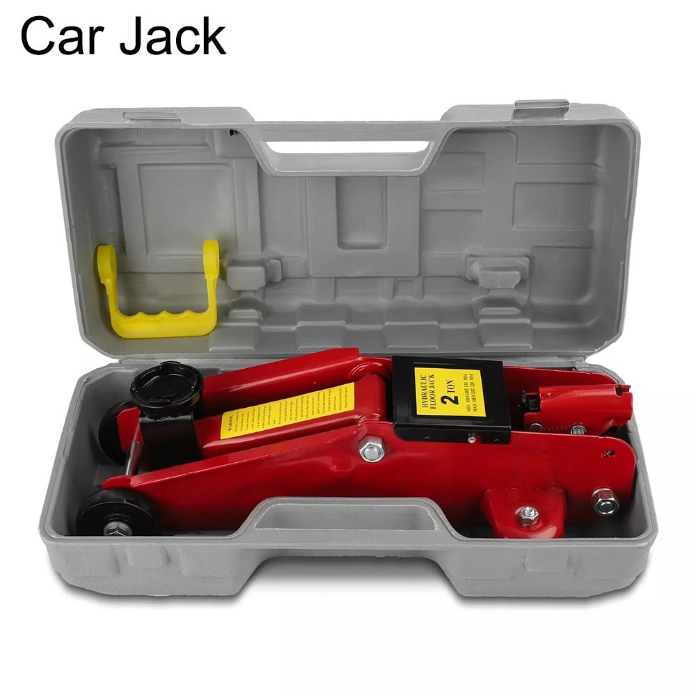 2 Ton Hydraulic Trolley Floor Jack with Plastic Carry Case for Car Van Garage view 5