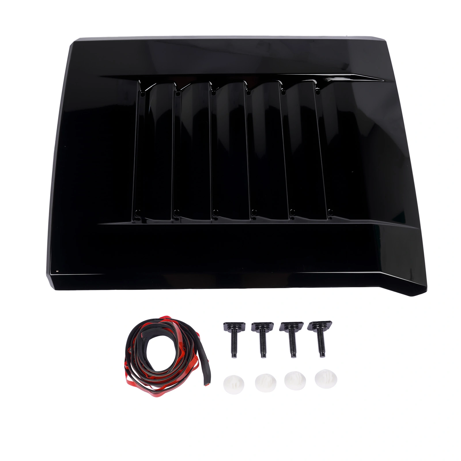 Gloss Black Hood Scoop Bulge Replacement for Toyota Tacoma 2024-2025 | OEM 76181-AK900 view 3