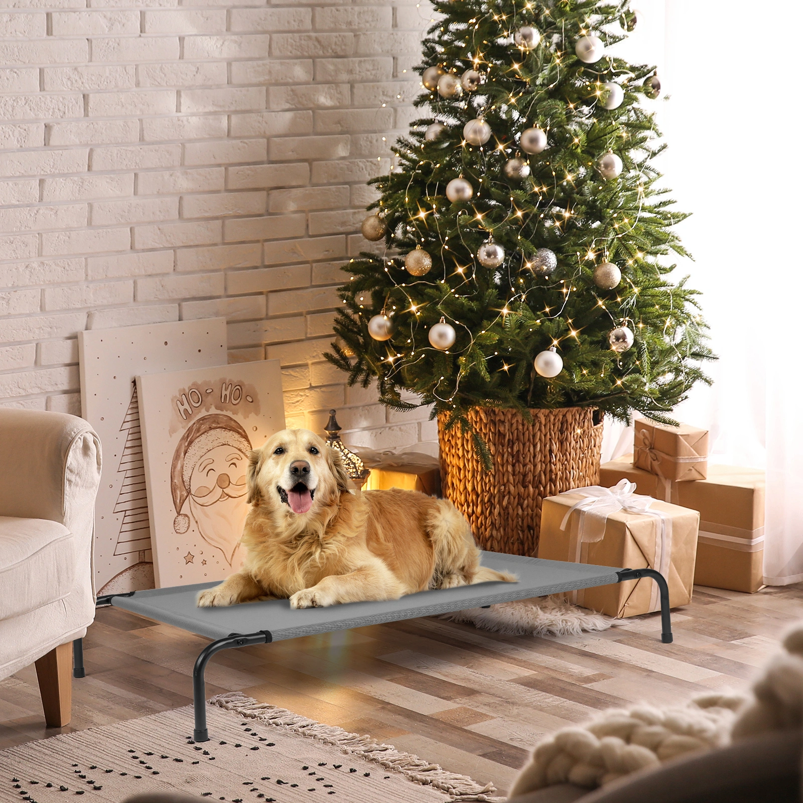 50"D x 31"W x 8"H Dog Bed view 12