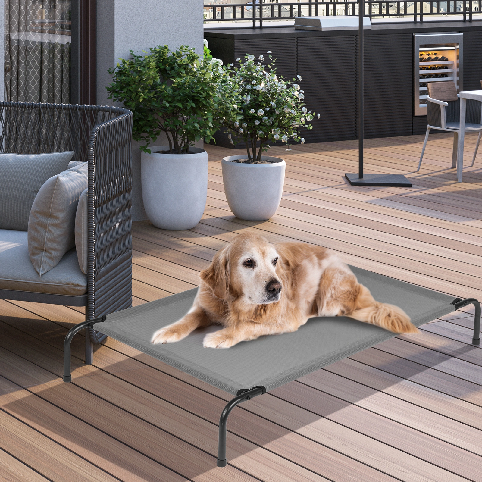 50"D x 31"W x 8"H Dog Bed view 13