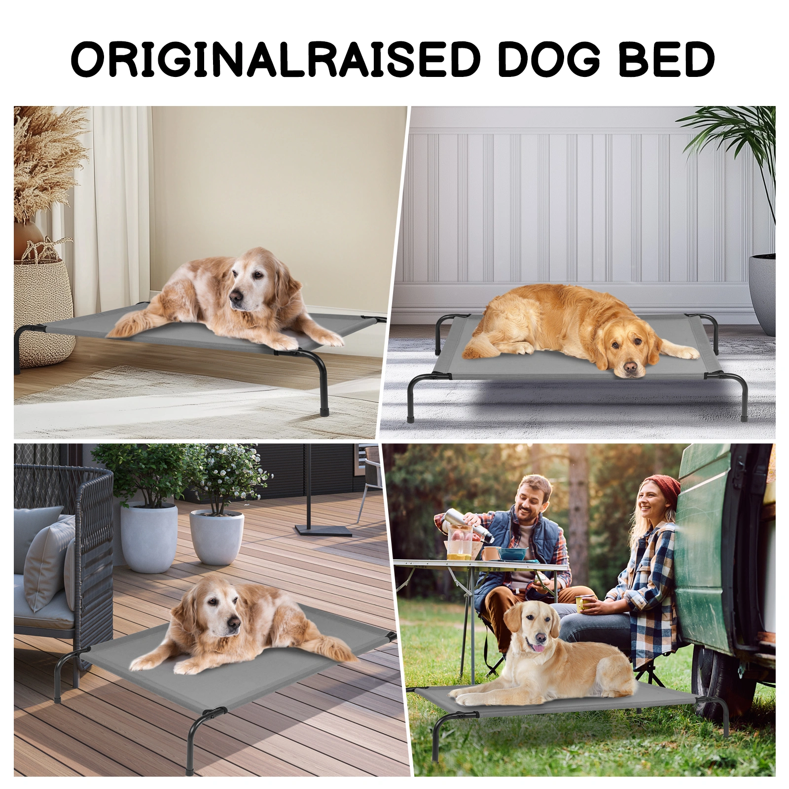 50"D x 31"W x 8"H Dog Bed view 18