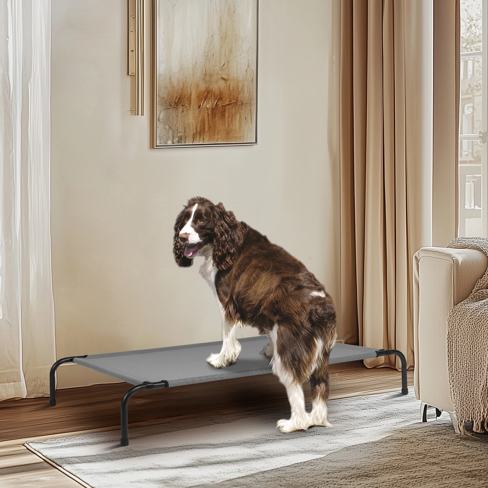 50"D x 31"W x 8"H Dog Bed view 3