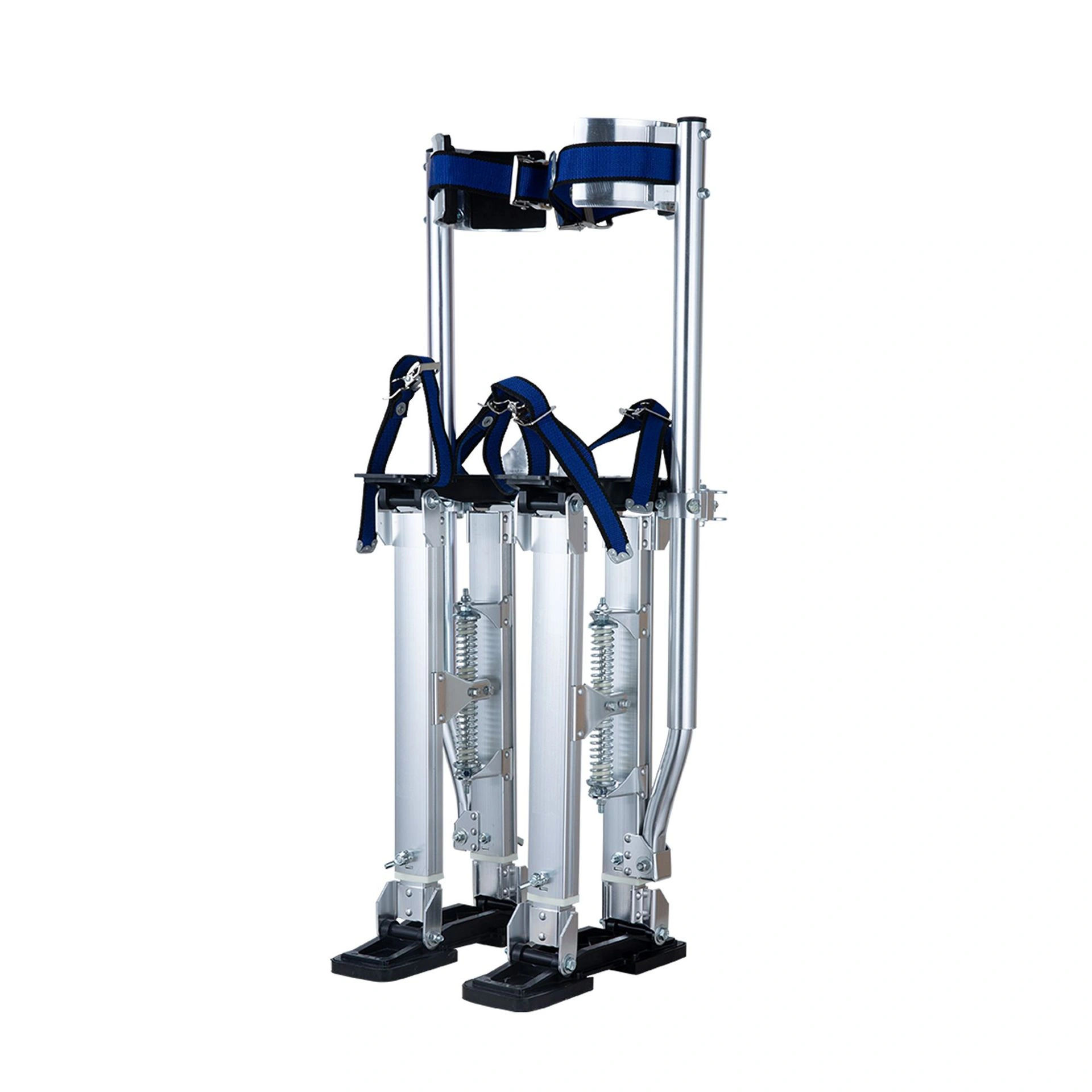 Adjustable Aluminum Painting Stilts 24-40 Inch, Heavy Duty Silver Extension Stilts for Painting Trimming Stage