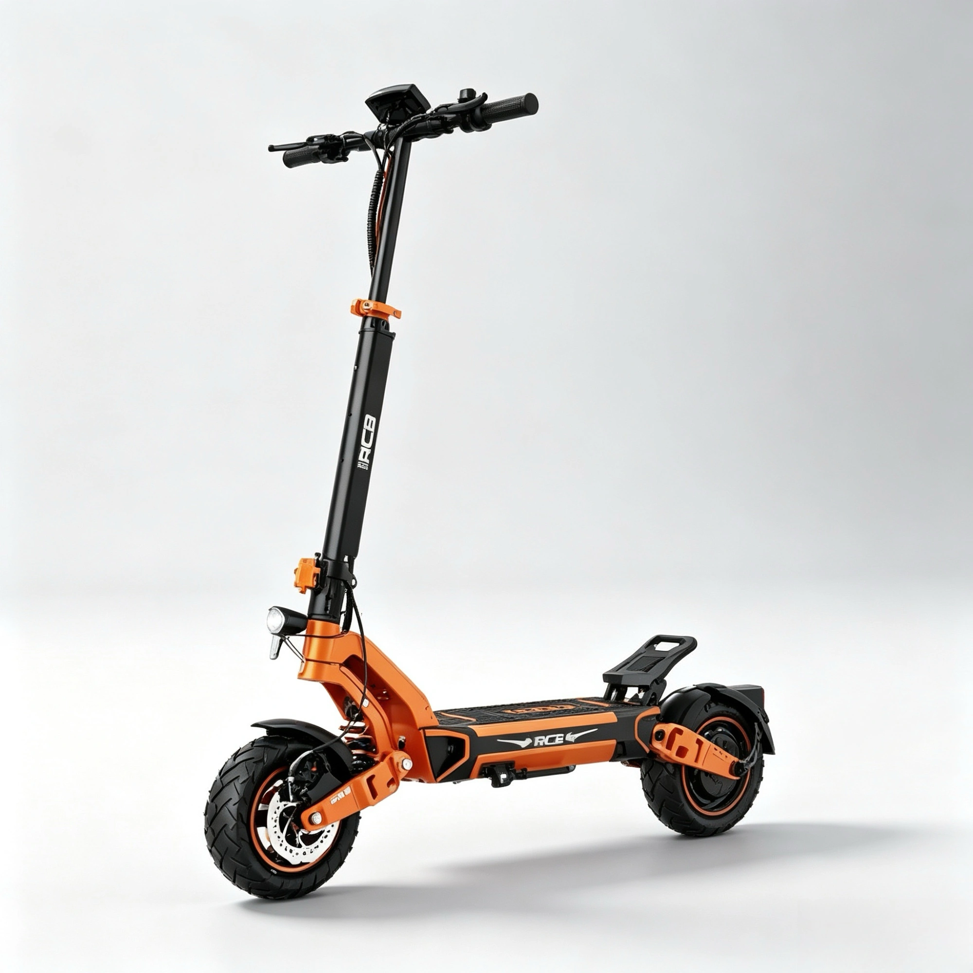 RCB D7 Foldable Electric Scooter 500W Motor 20.8Ah Battery 25KM/H Top Speed 10 Inch Vacuum Tyres Dual Disc Brakes Commuter E Scooter