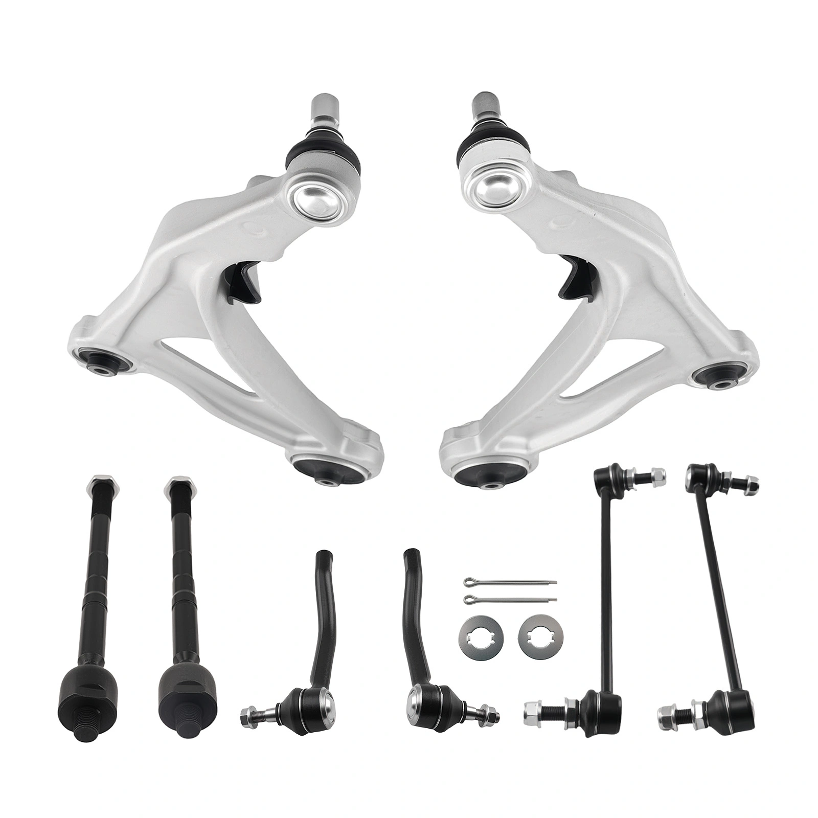 8pcs Front Lower Control Arms Suspension Kit for Nissan Pathfinder 2014-2020 Infiniti QX60 JX35 view 6