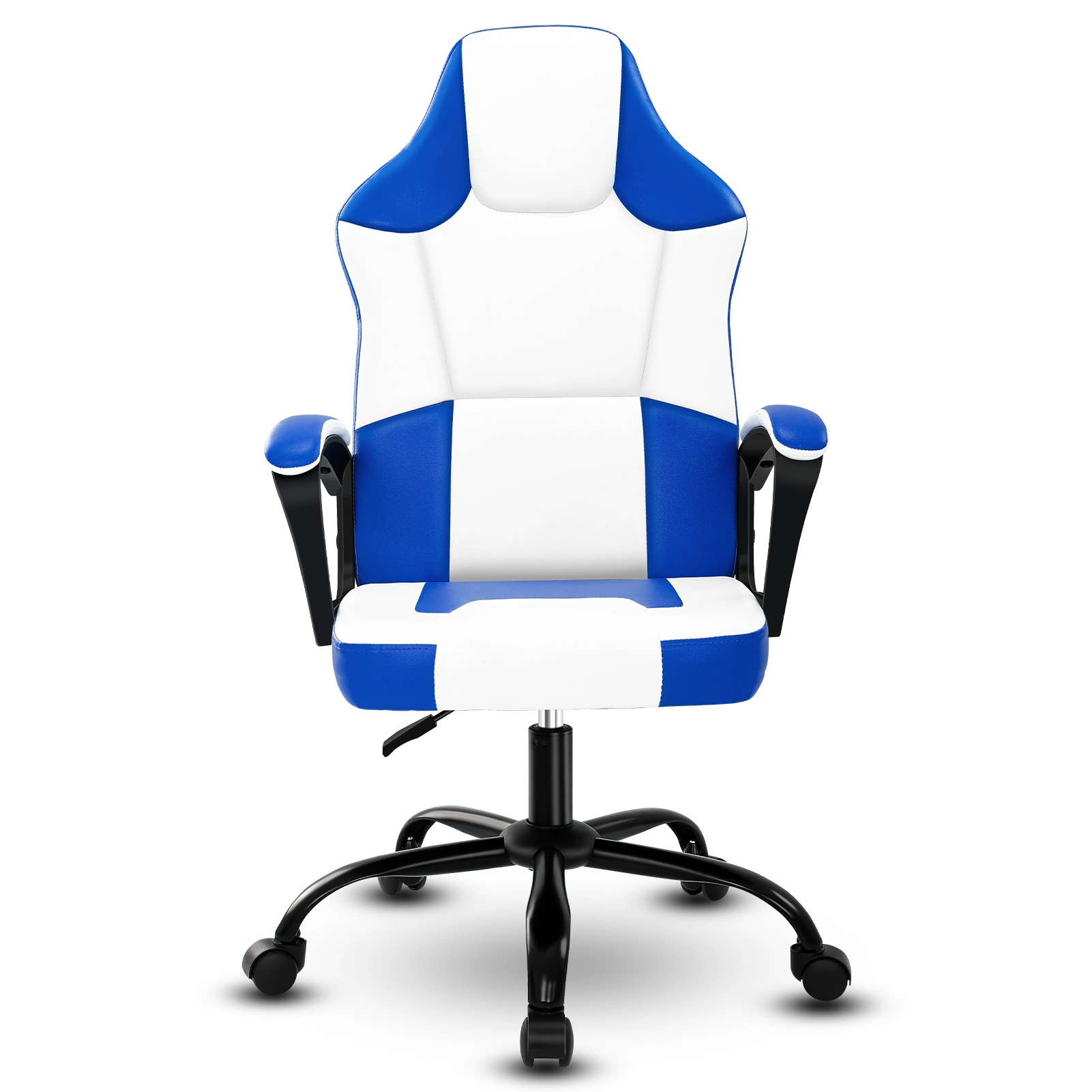 Gaming Chair Breathable PU Leather, Racing E-Sport Chair Height Adjustable Swivel Seat, Computer Desk Chair for Adults & Teenagers view 2