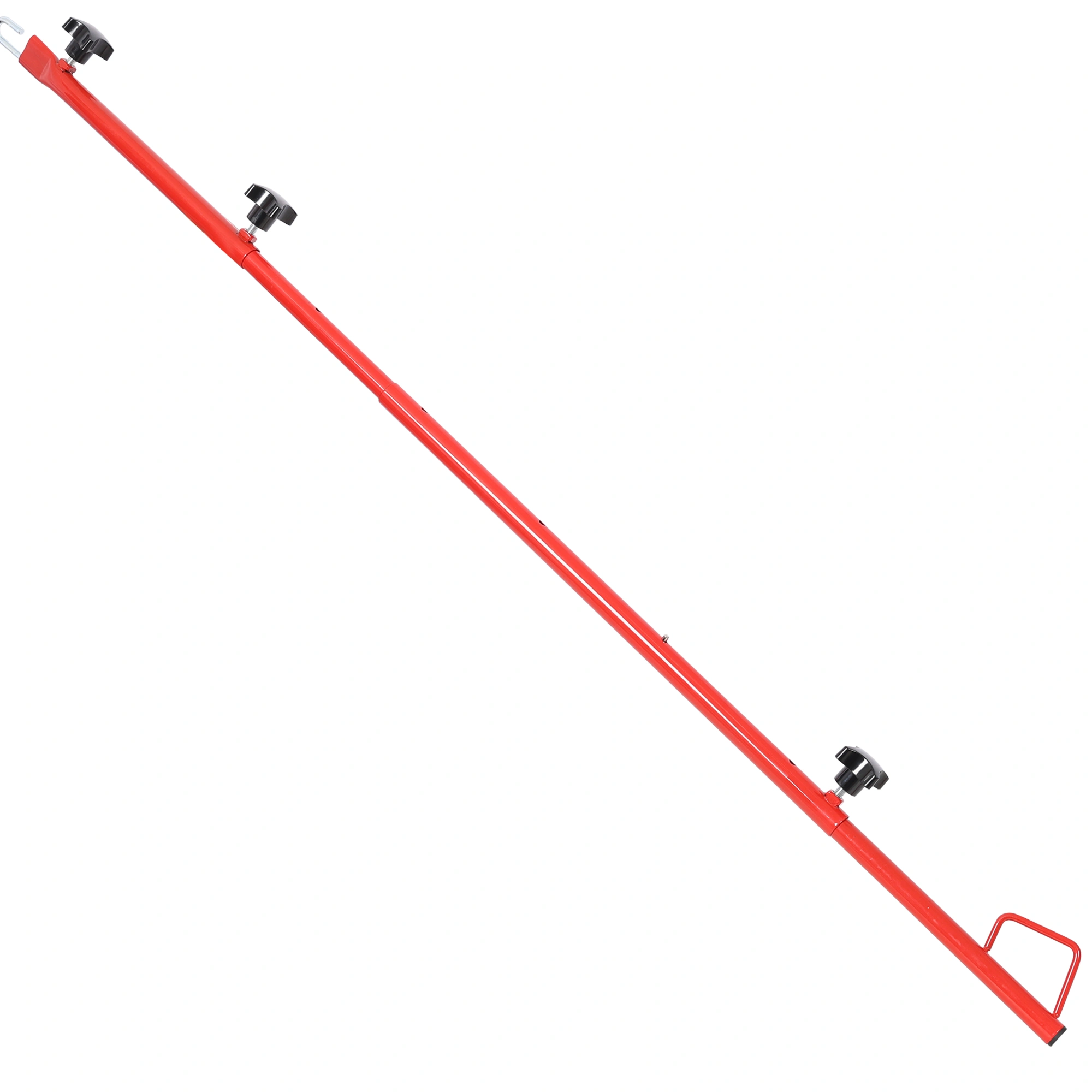 Red Hatch Jammer Holder Support Rod, Retractable Car Door Jammer Kit, Trunk Lift Gate Support for Automotive Paint Polishing Door Fixing view 11