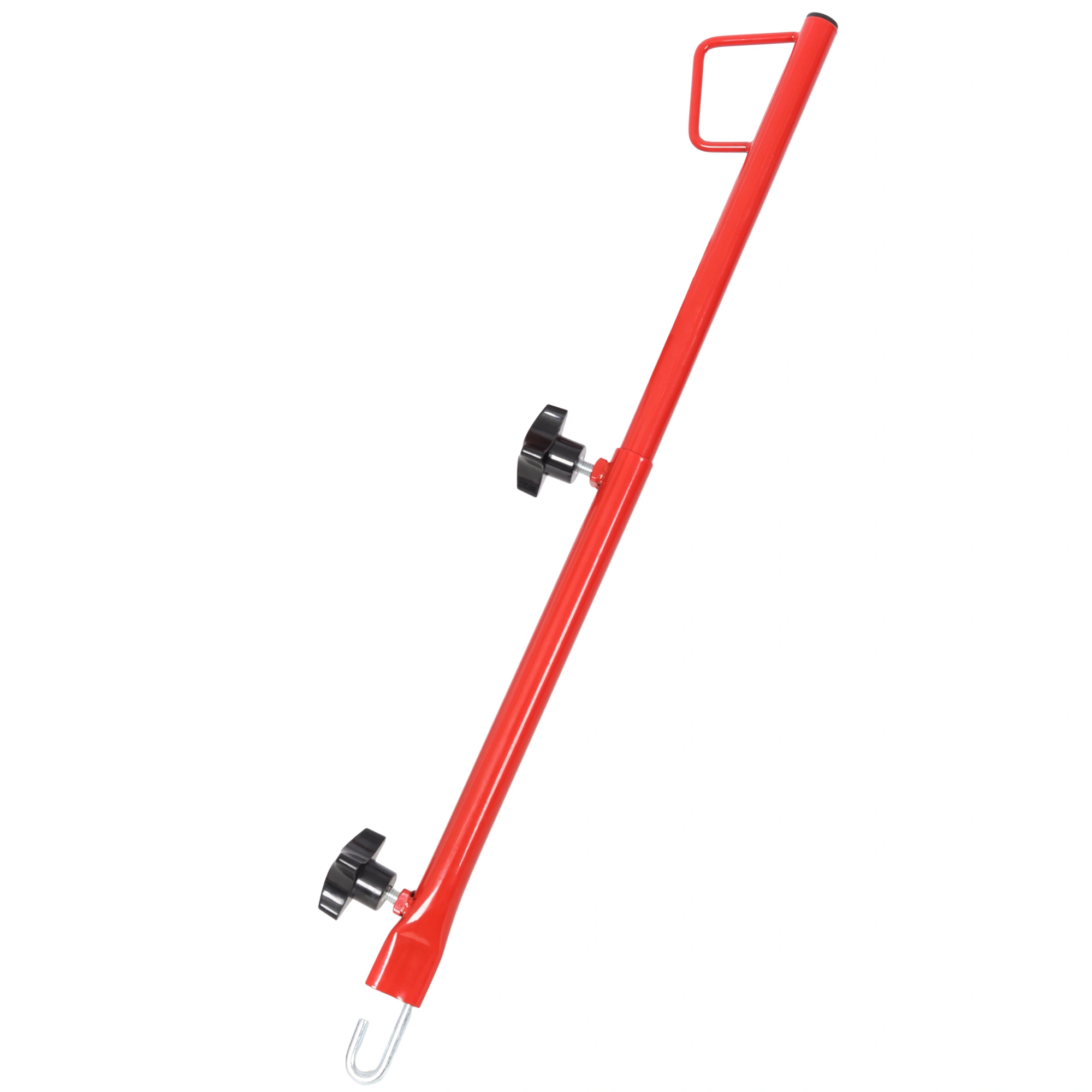 Red Hatch Jammer Holder Support Rod, Retractable Car Door Jammer Kit, Trunk Lift Gate Support for Automotive Paint Polishing Door Fixing view 5