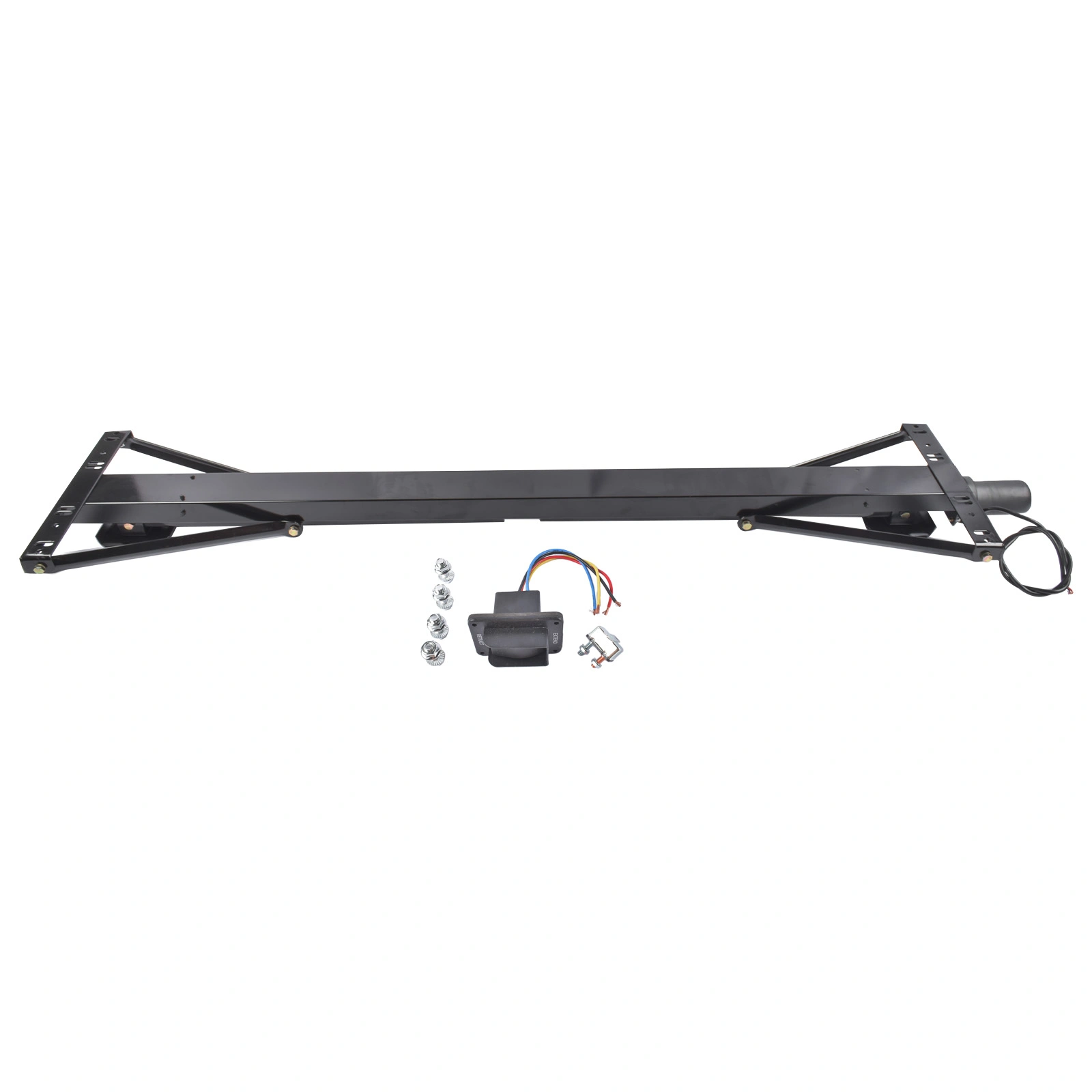 Rear Trailer Stabilizer Jack Stand Kit Universal Black 298707 for RV Camper Travel Trailer view 3