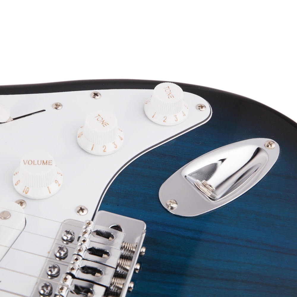 Rosewood Fingerboard Electric Guitar Blue view 12