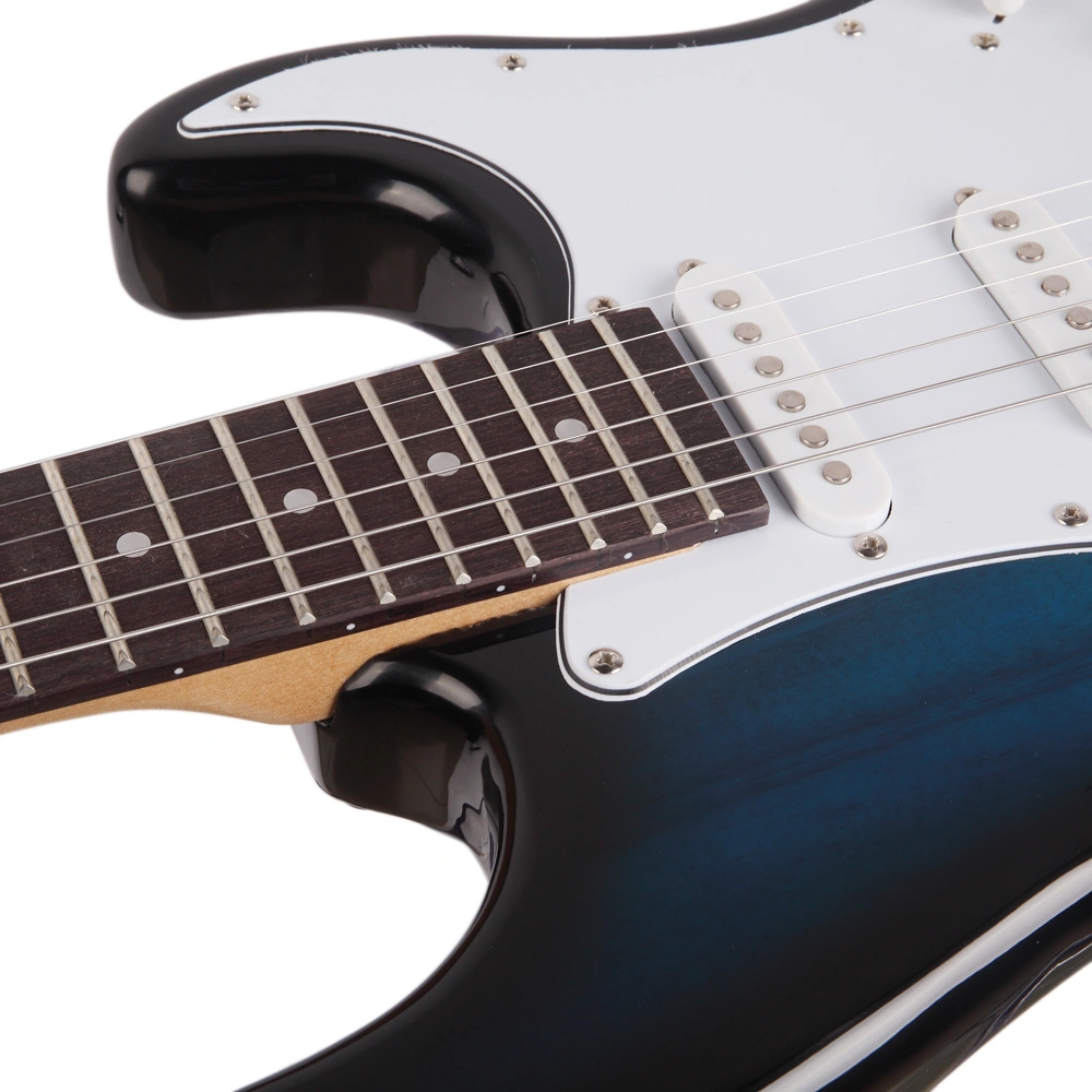 Rosewood Fingerboard Electric Guitar Blue view 15