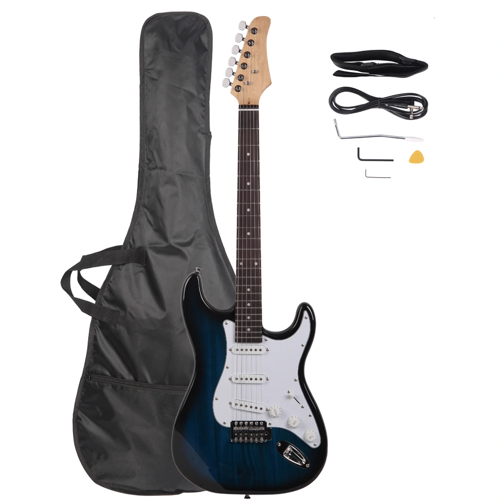 Rosewood Fingerboard Electric Guitar Blue view 2