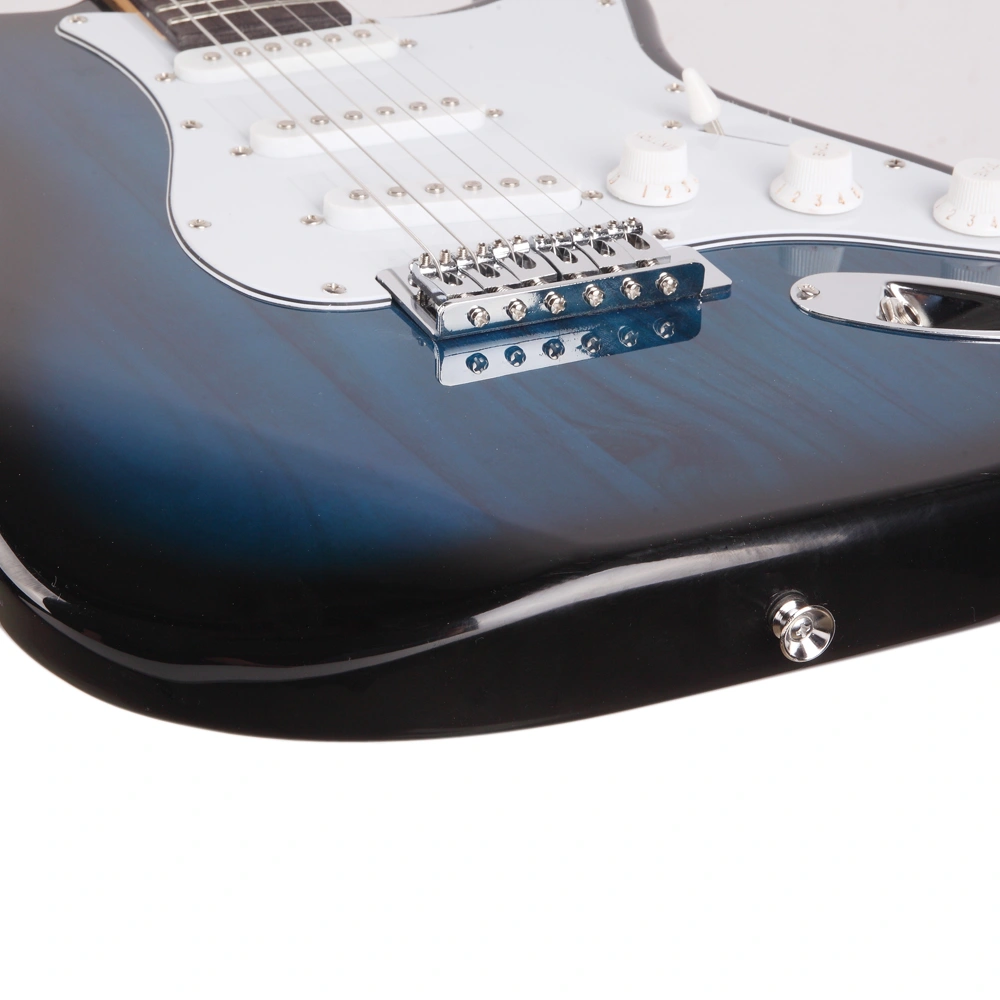 Rosewood Fingerboard Electric Guitar Blue view 9