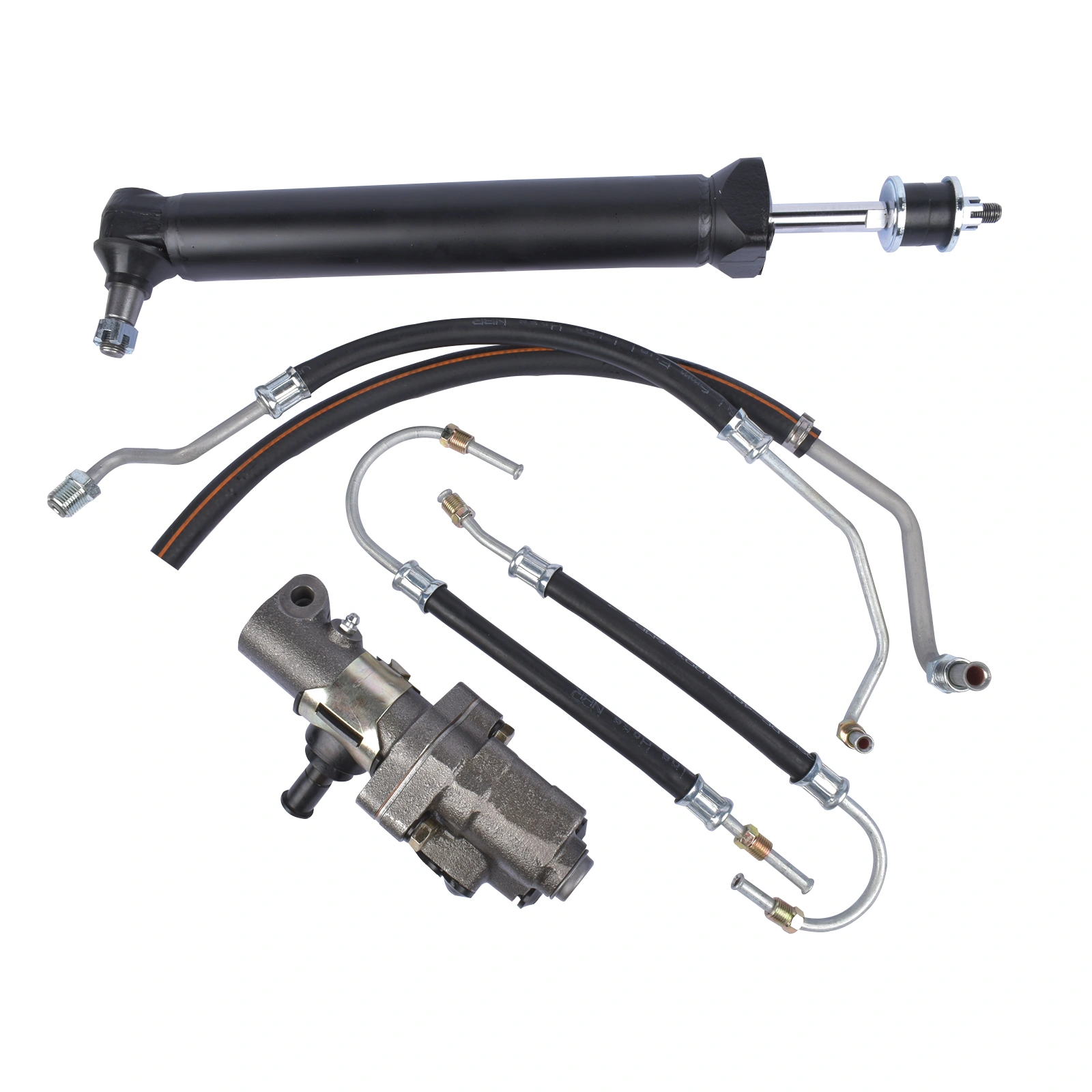 Steering Valve Cylinder Ram Hose Kit for 1963-1979 Chevy Corvette Small Block - NO CORE CHARGE