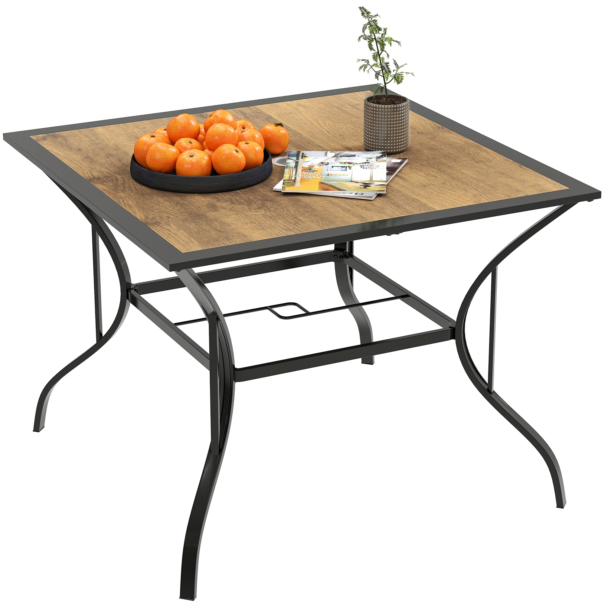 Portable Camping Table with Integrated Sink, Foldable Outdoor Dining Table for Camping, Hiking & Picnic