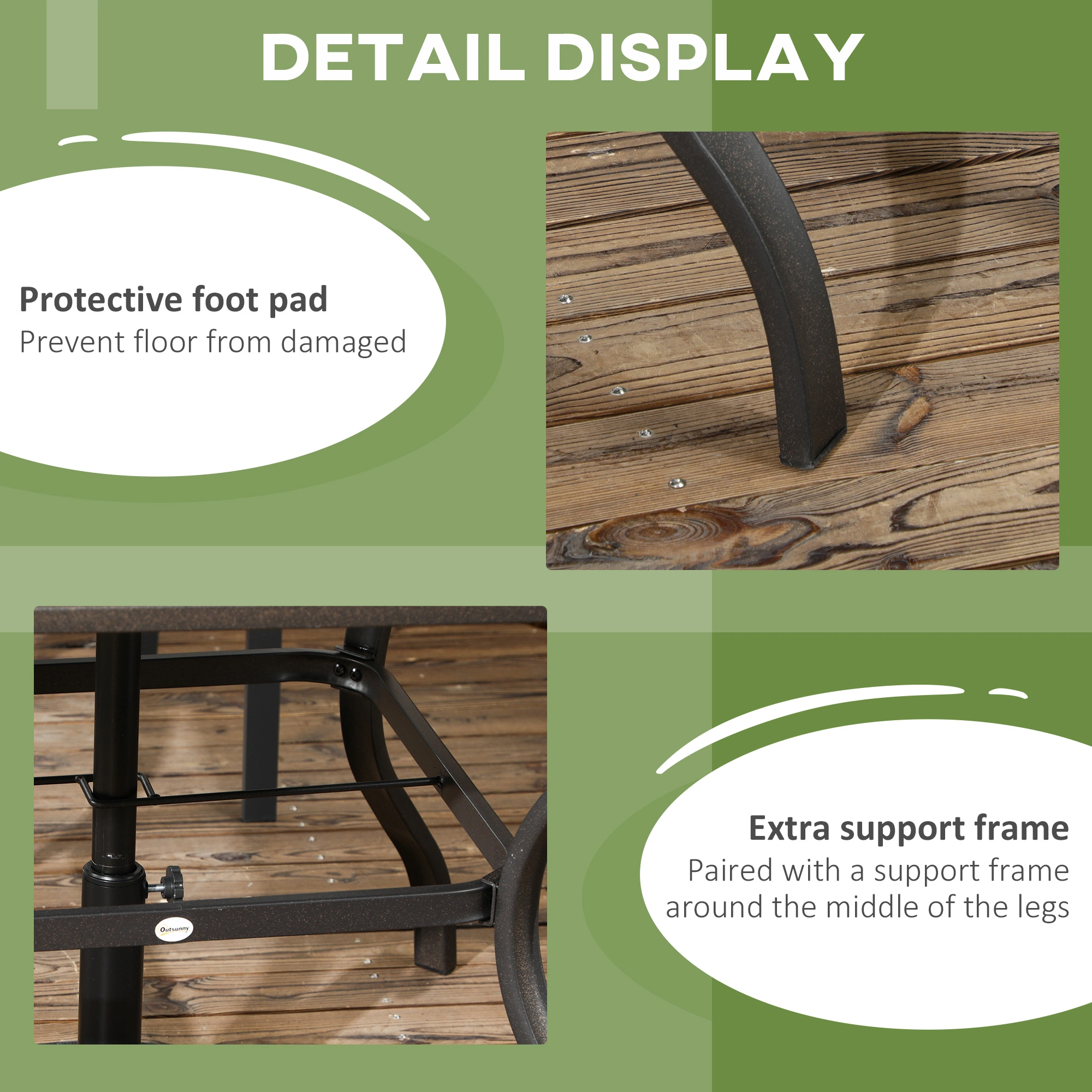 Portable Camping Table with Integrated Sink, Foldable Outdoor Dining Table for Camping, Hiking & Picnic view 2