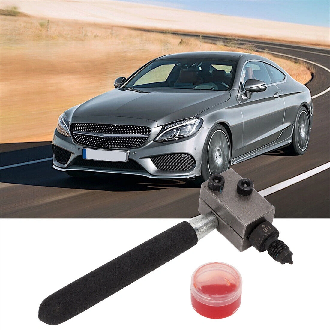 Professional Brake Pipe Flaring Tool 3/16" SAE Hand Held On Car Double Flare Kit view 4