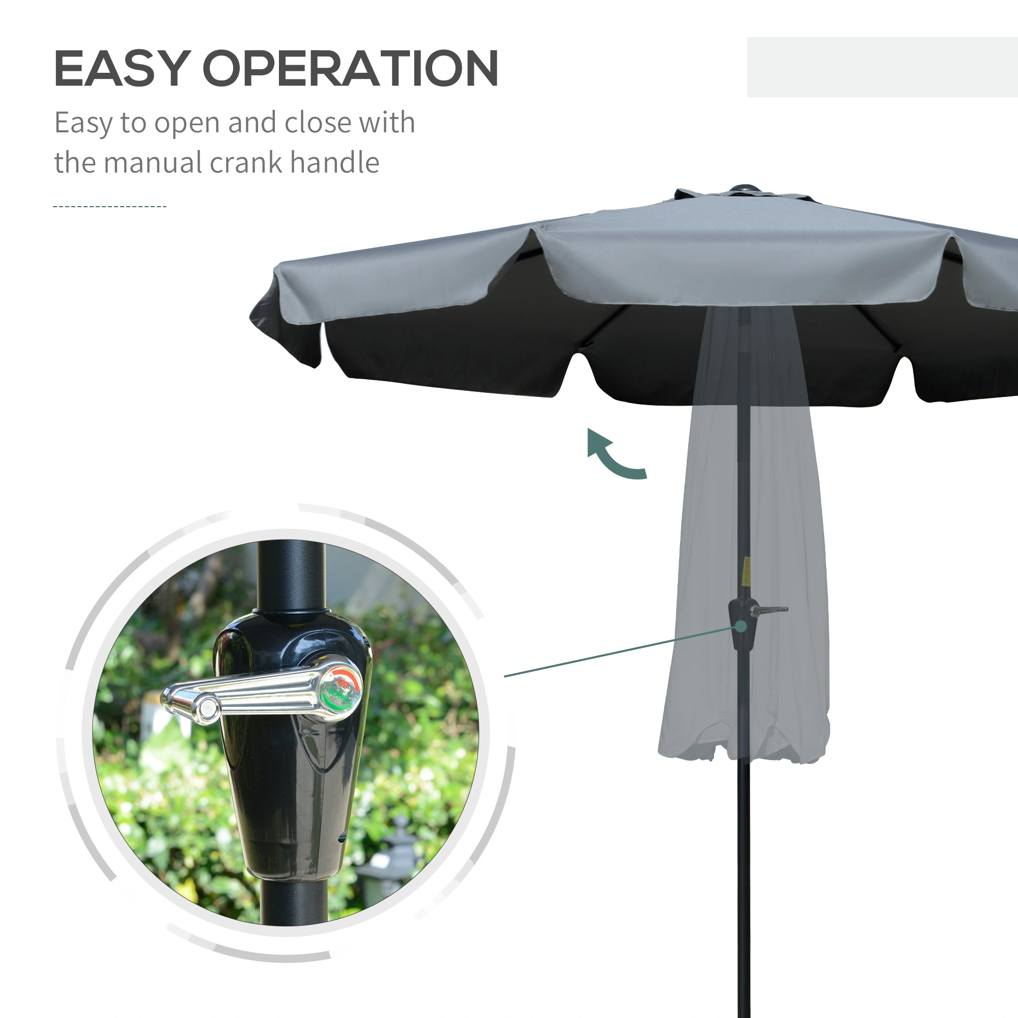 Wall Mounted Umbrella Holder, Compact Wall Hook Rack for Coats, Hats, Bags - Durable Metal Entryway Organizer, Black view 3