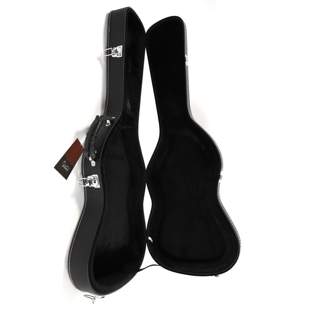 ST High Grade Electric Guitar Hard Case Microgroove Flat Surface Black view 11