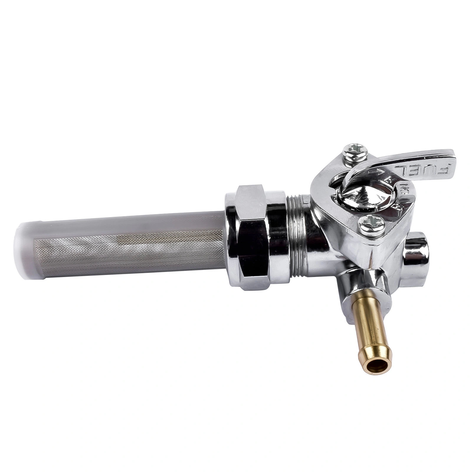 Left Spigot Petcock Fuel Valve 22mm Fits for Harley-Davidson Sportster 883 1000 1200 62129-75T view 3
