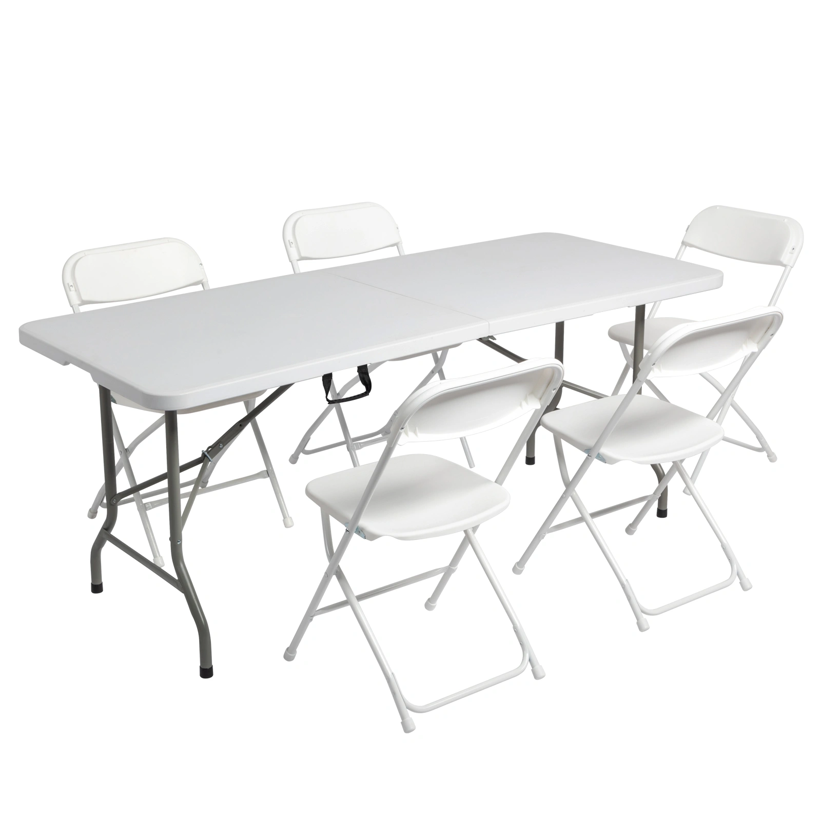 6FT Outdoor Courtyard Foldable Long Table view 10