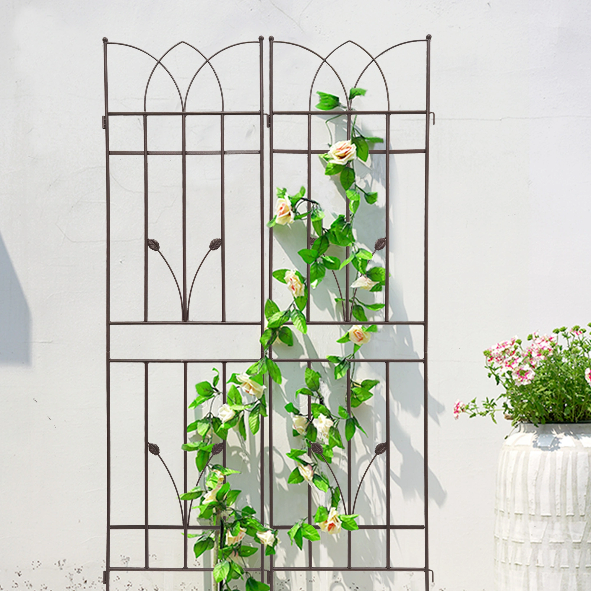 4 Pack Metal Garden Trellis 71" x view 11