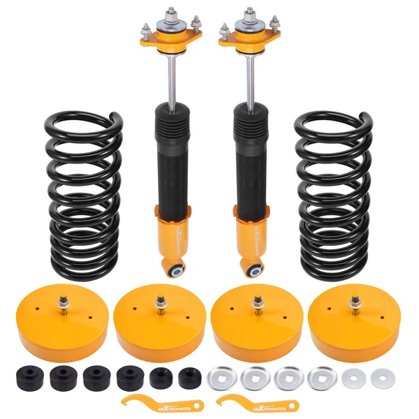 Rear Air To Coil Suspension Shock Absorber Set fit for Lincoln Mark VIII 1993-1998 view 6