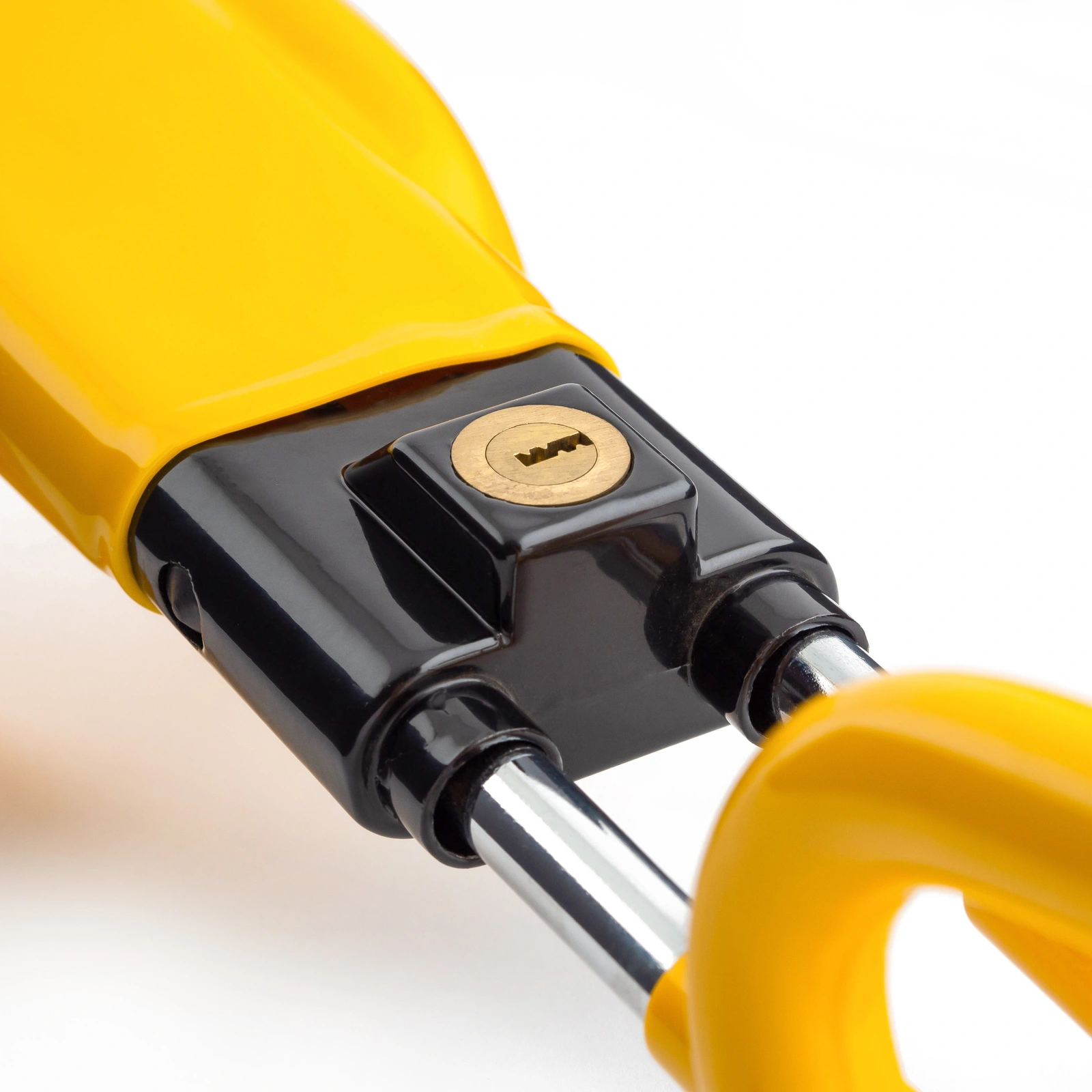 Heavy Duty Car Steering Wheel Lock - High Security Anti-Theft Vehicle Column Lock for Cars, Vans & Trucks view 5