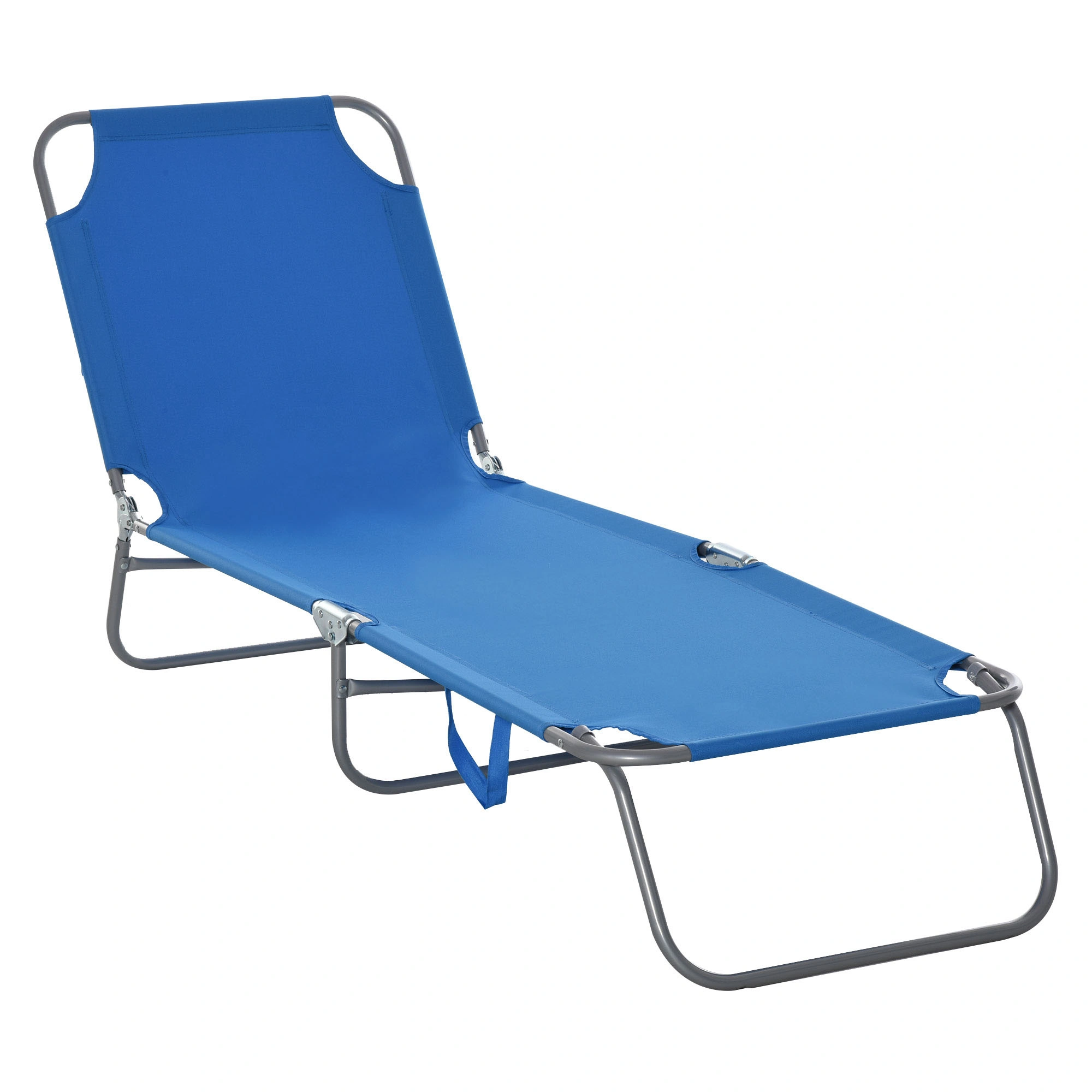 Folding Rocking Lounge Chair Multi-Function Outdoor Portable Relaxation Seat