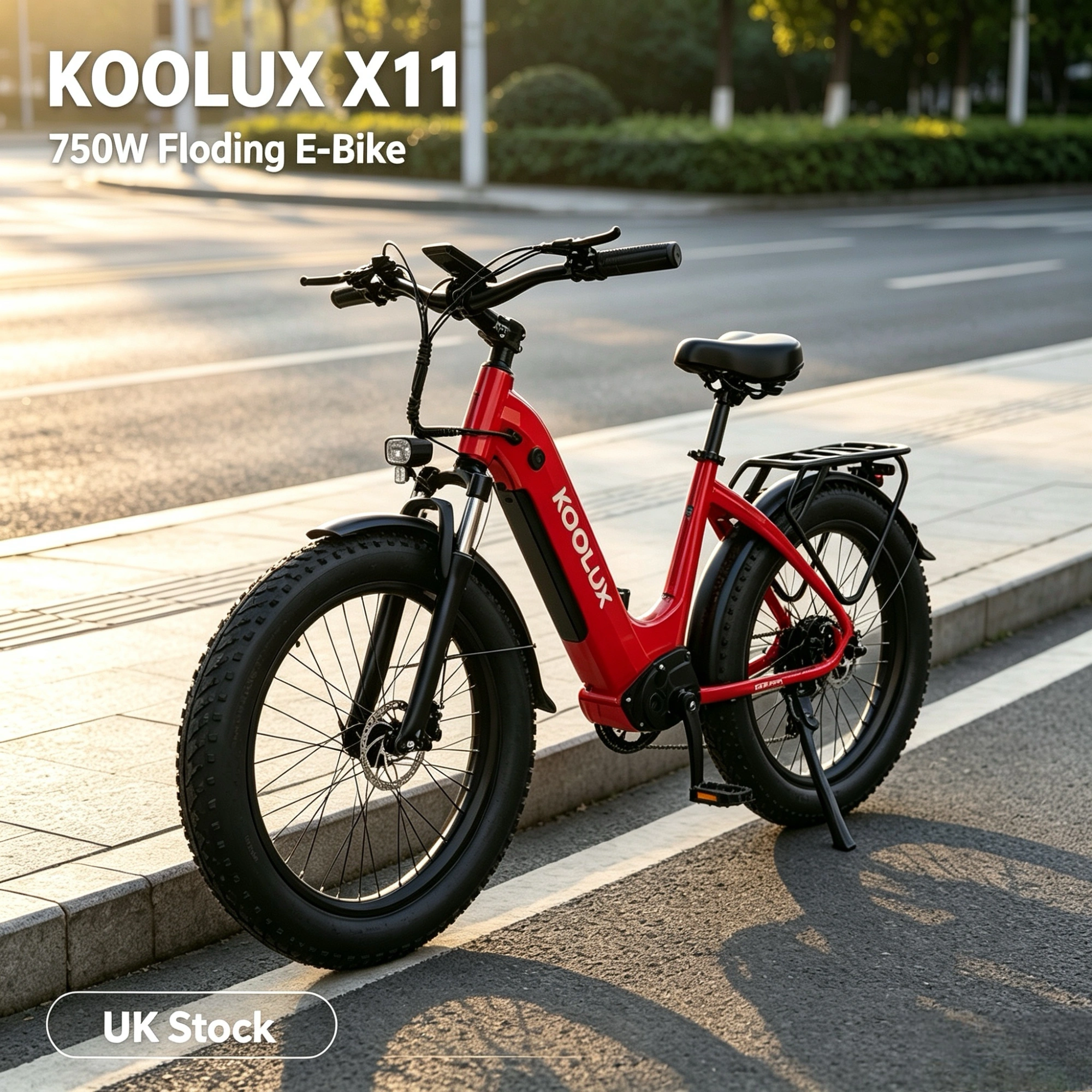 KOOLUX X2 Step-Through E-Bike 500W Motor 48V 15Ah Battery 26" Kenda Tires Hydraulic Disc Brake Adult Urban Commuter UK Stock view 3