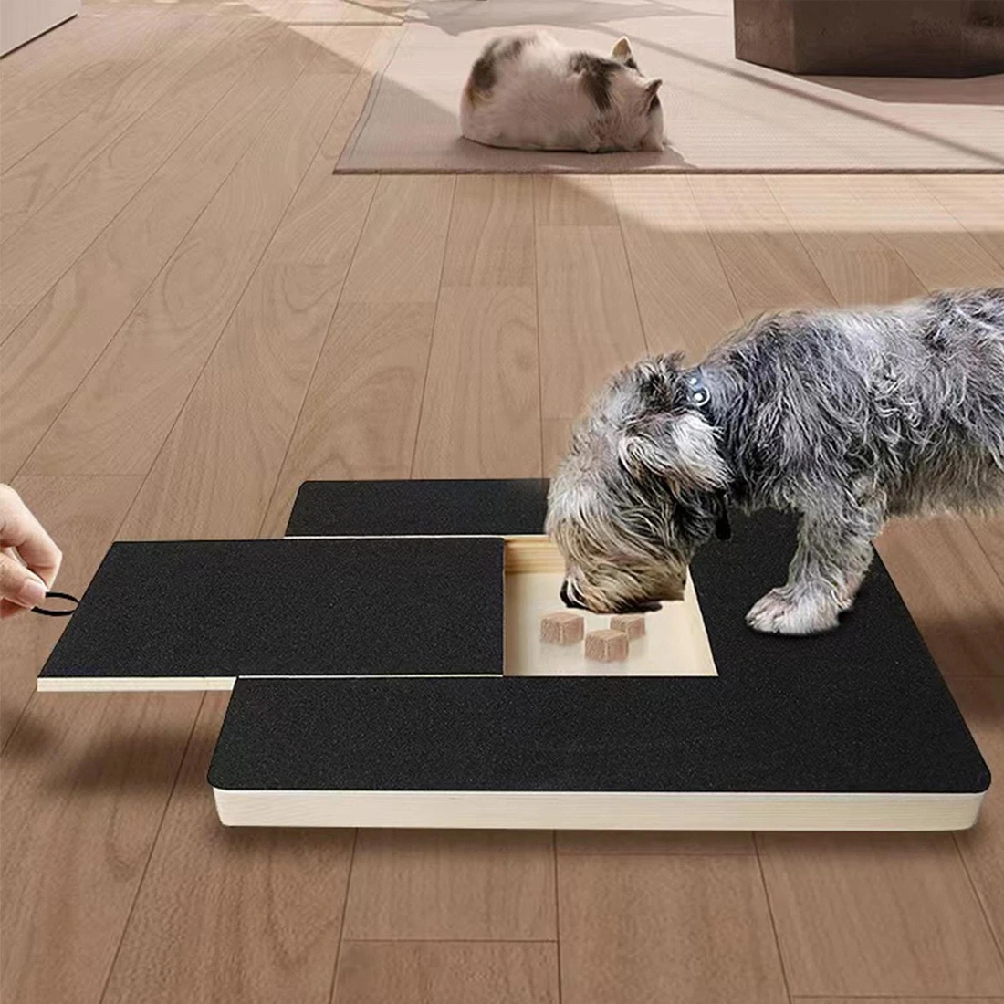 Double Sided Dog Nail File & Scratch Board, Pet Nail Care Grind Pad UK view 2
