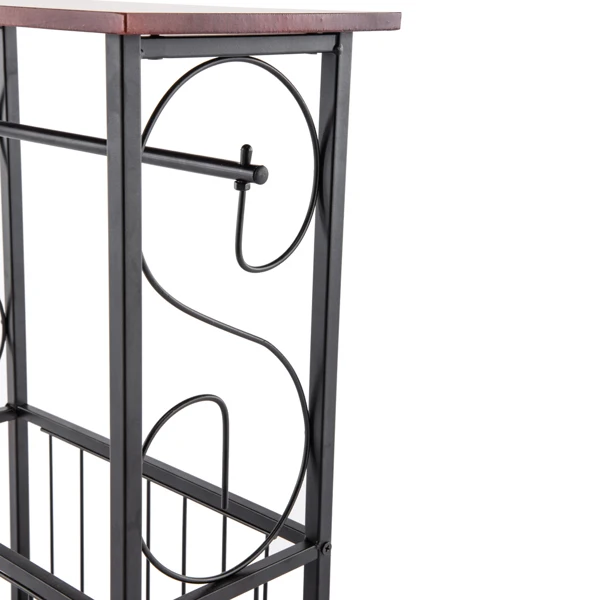 Multifunctional Bathroom Table Indoor Side Table Coffee view 3
