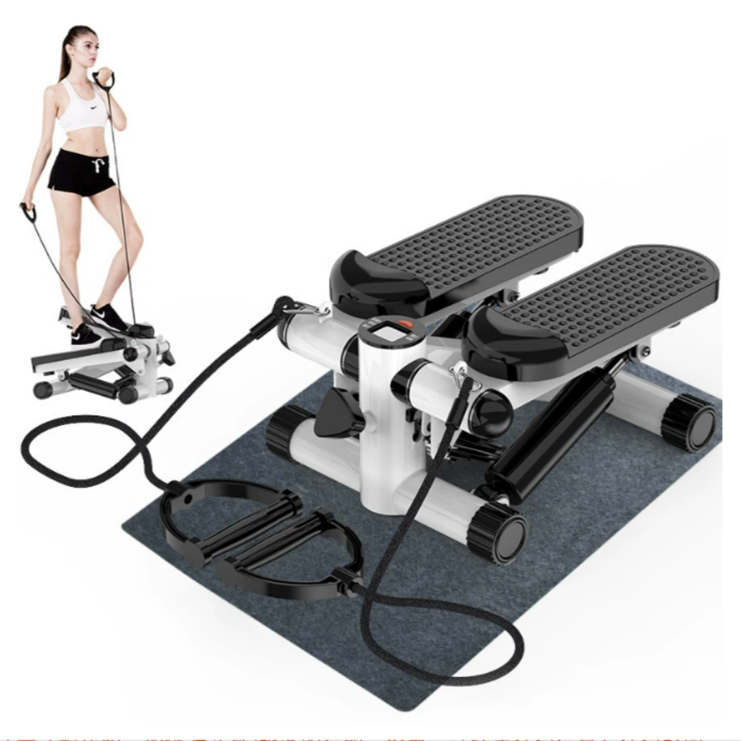 Double Hydraulic Mini Stepper Machine, Quiet Up Down Stepper, Leg Thigh Workout Home Fitness Equipment view 3