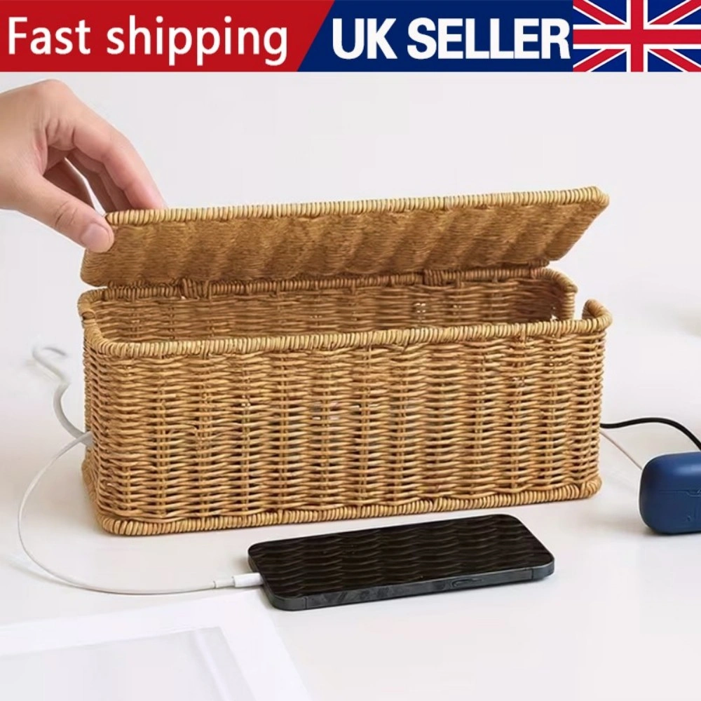Cable Wire Storage Box - Cord Management Organiser Case for Plug Sockets & Safety Tidying Solution view 4