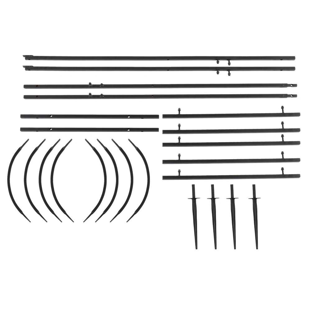 Flat Roof Wrought Iron Arches Plant Climbing Frame view 16