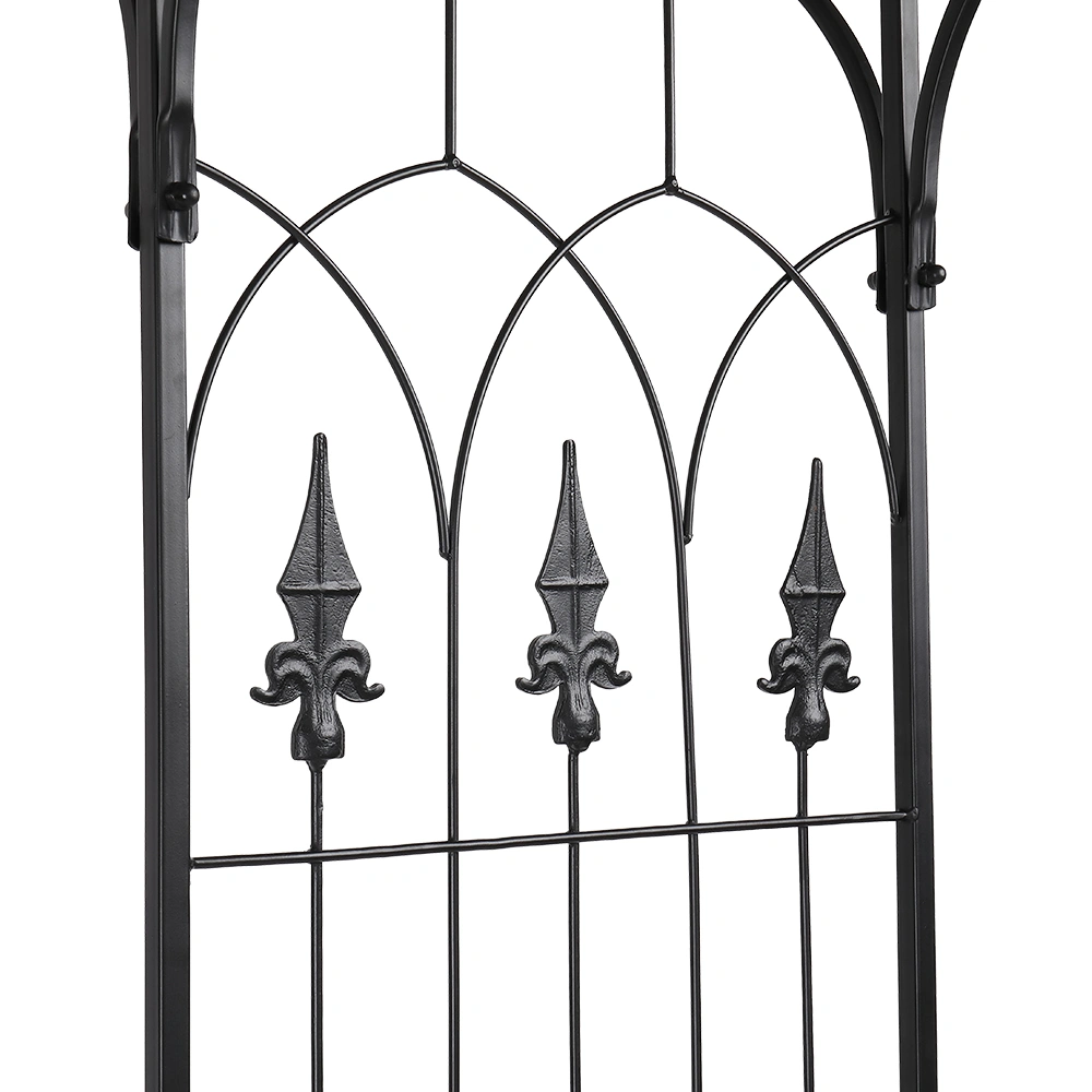 Flat Roof Wrought Iron Arches Plant Climbing Frame view 4